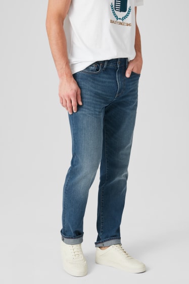 Men - Straight jeans - denim-blue gray
