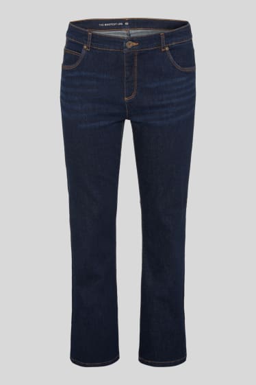 Dames - Bootcut jeans - jeansdonkerblauw