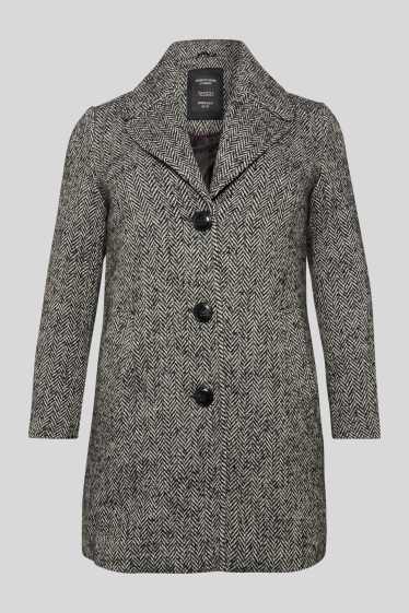 Women - Coat - black / gray