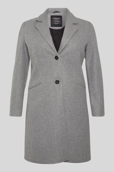 Femmes - Manteau - gris clair chiné