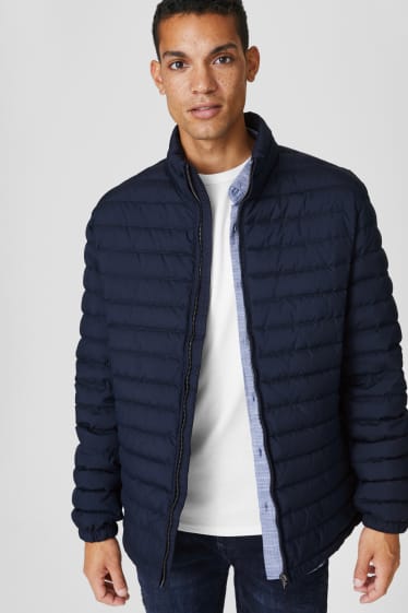 Men - Down jacket - dark blue