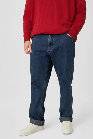 Mężczyźni - Regular jeans - dżins-ciemnoniebieski