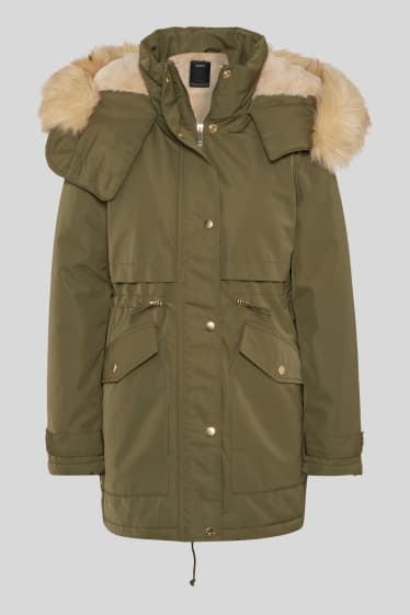 Damen - Parka - grün