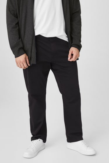 Men - Trousers - slim fit - black