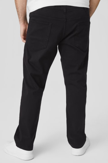 Herren - Hose - Slim Fit - schwarz