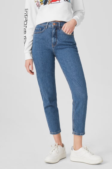 Dames - CLOCKHOUSE - mom jeans - jeansblauw