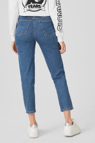 Dames - CLOCKHOUSE - mom jeans - jeansblauw