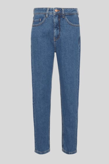 Women - CLOCKHOUSE - mom jeans - denim-blue