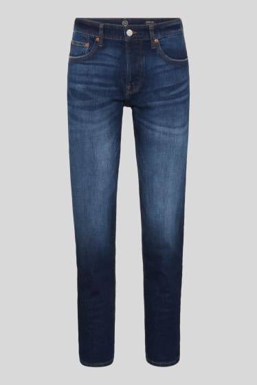 Men - Tapered jeans - denim-dark blue