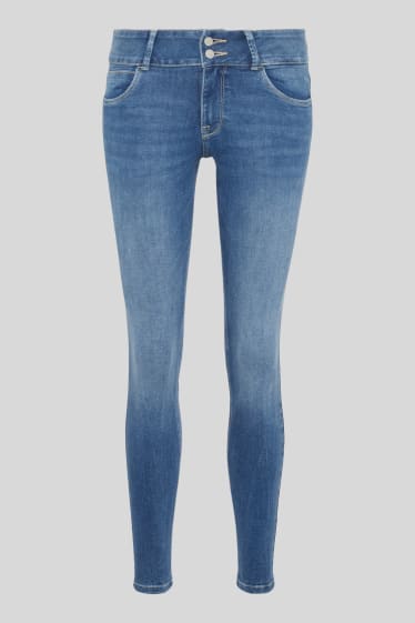 Women - Skinny jeans - shaping jeans - denim-blue