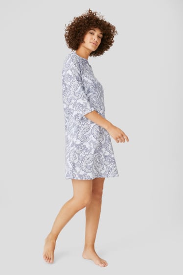 Women - Nightshirt - blue