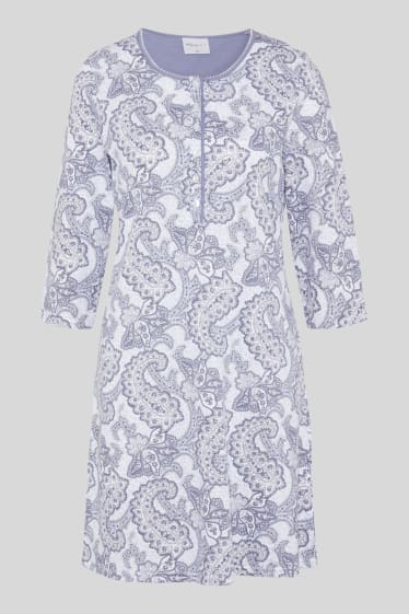 Women - Nightshirt - blue