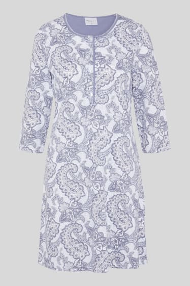 Women - Nightshirt - blue