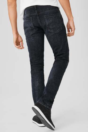 Men - Slim jeans - denim-dark blue