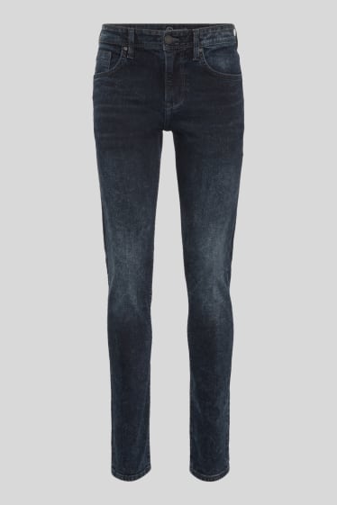 Men - Slim jeans - denim-dark blue