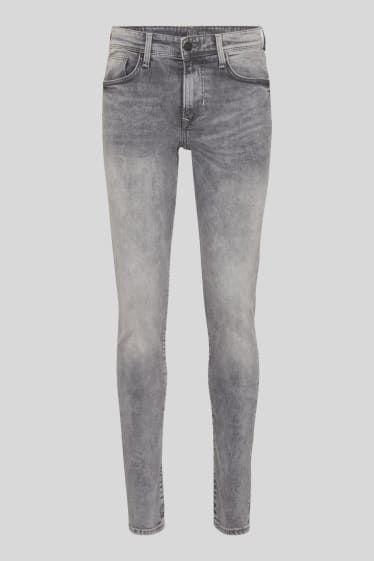 Herren - Skinny Jeans - jeans-hellgrau