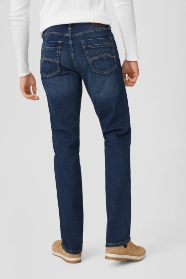 Men - MUSTANG - slim jeans - Washington - denim-dark blue