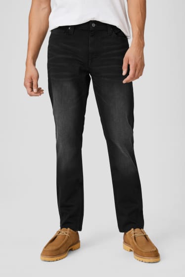 Men - MUSTANG - slim jeans- Boston - black