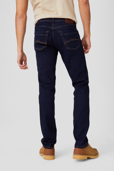 Hommes - MUSTANG - slim jean - Washington - jean bleu foncé