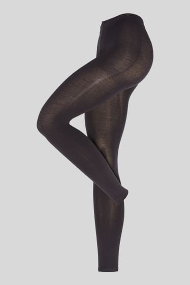 Femmes - Legging thermique - 200 DEN - noir