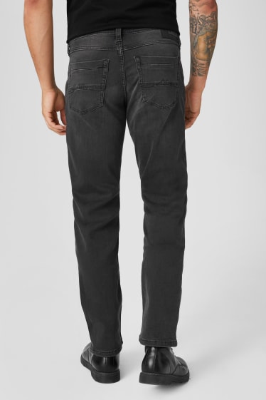 Men - MUSTANG - slim jeans - Washington - denim-dark gray