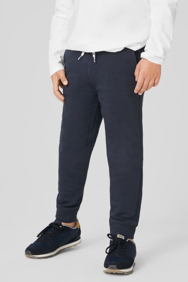 Enfants - Pantalon de jogging - bleu foncé