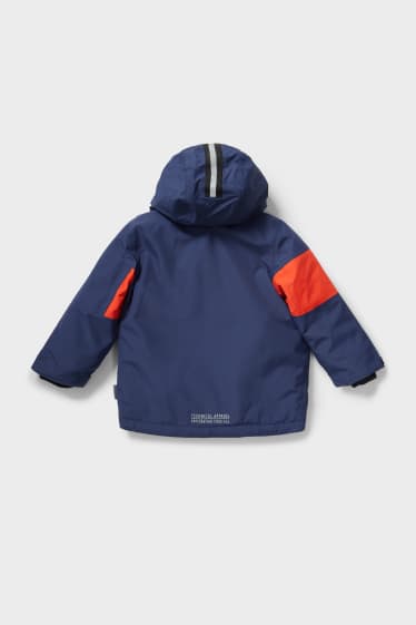 Bambini - Giacca impermeabile - rosso / blu scuro