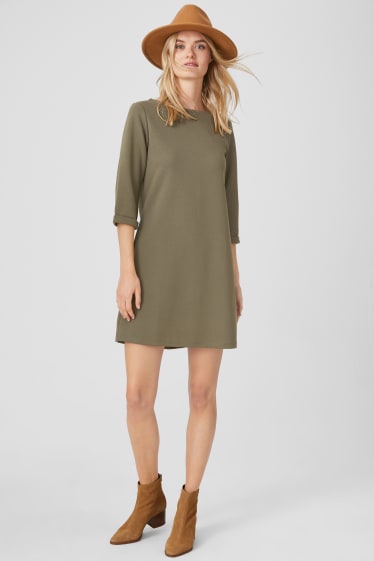 Women - A-line dress - green