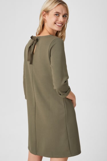 Women - A-line dress - green