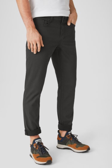 Hombre - Pantalón - Slim Fit - antracita