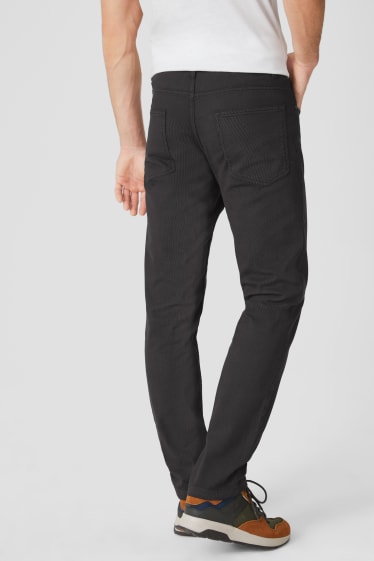 Heren - Broek - Slim Fit - antraciet