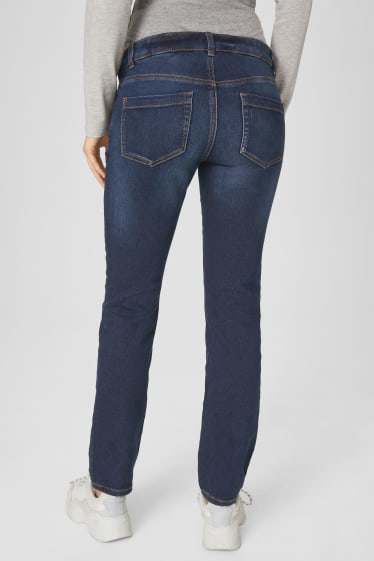 Damen - Umstandsjeans - Slim Jeans - jeans-dunkelblau