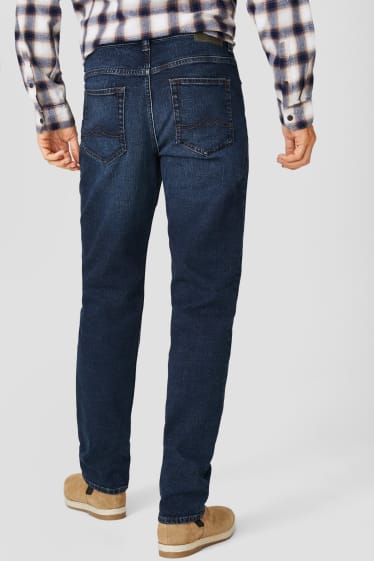 Heren - Straight jeans - jeansdonkerblauw