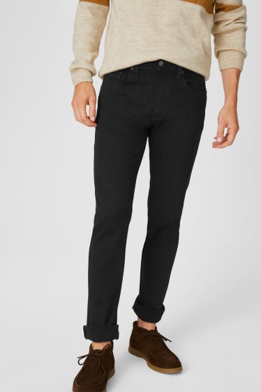 Men - MUSTANG - slim jeans - Washington - denim-dark blue