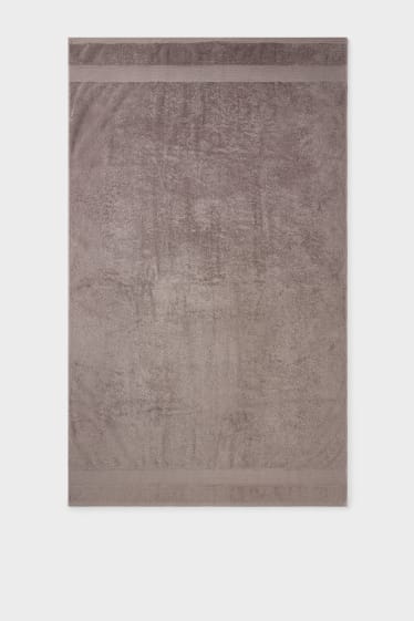 Serviette - 150 x 90 cm - gris