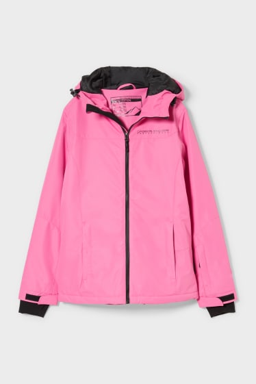 Women - Ski jacket - BIONIC-FINISH®ECO - pink