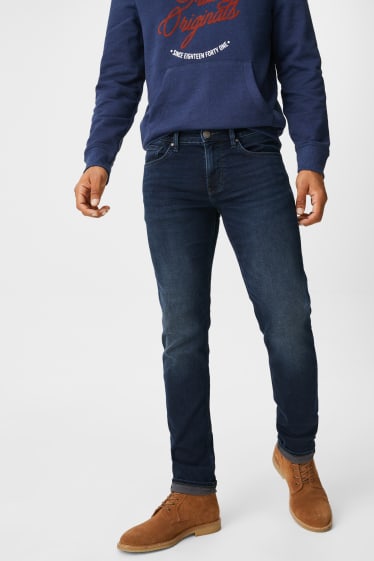Men - Slim jeans - Flex jog denim - denim-dark blue