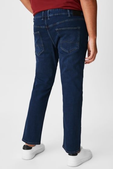 Men - Regular jeans - denim-dark blue