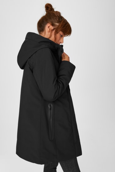 Women - Raincoat - black