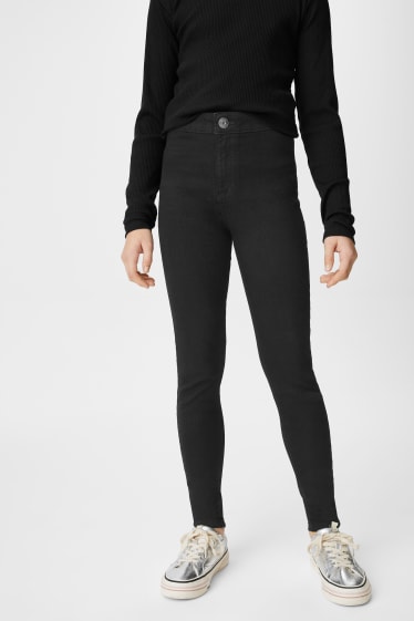 Niños - Jegging jeans - negro