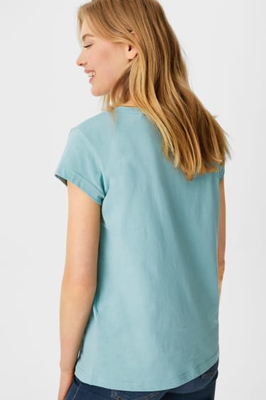 Dames - MUSTANG - T-shirt - turquoise