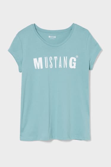Donna - MUSTANG - t-shirt - turchese