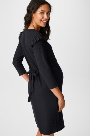 Women - Maternity dress - dark blue