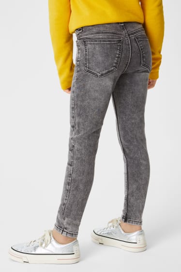 Niños - Super skinny jeans - vaqueros - gris