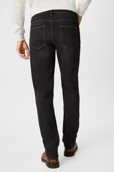 Men - Straight jeans - black-melange