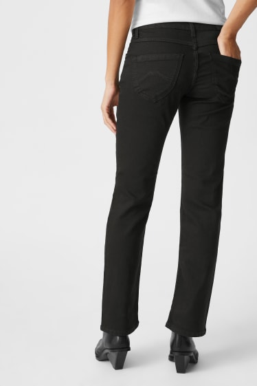 Women - MUSTANG - straight jeans - Julia - black