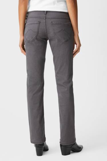Women - MUSTANG - straight jeans - Julia - gray