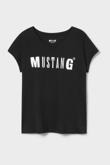 Damen - MUSTANG - T-Shirt - schwarz