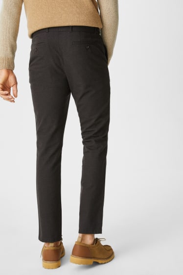 Hommes - Chino - slim fit - noir