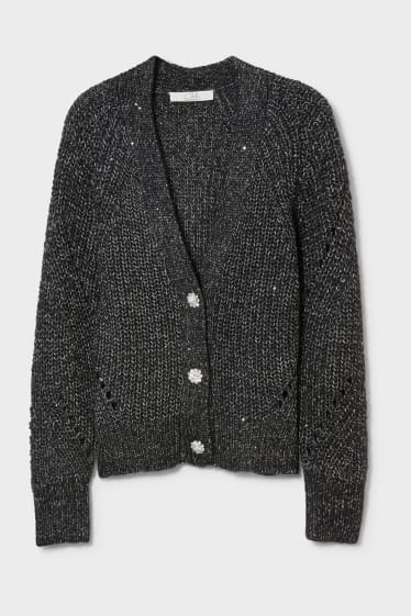 Donna - CLOCKHOUSE - cardigan - nero